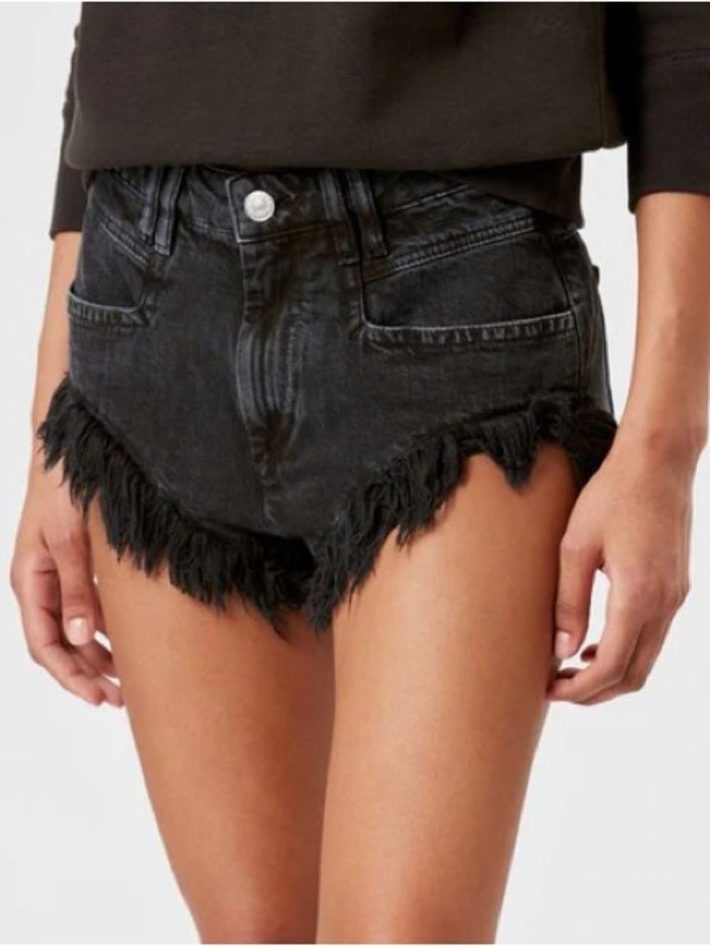 Isabelle Marant Etoile 34 Black Shorts